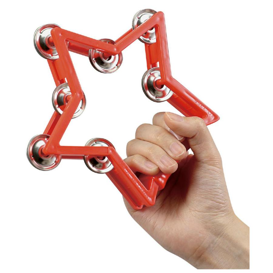 アーテック 星形タンバリン 赤 #14855 運動会 発表会 | アーテック | 01