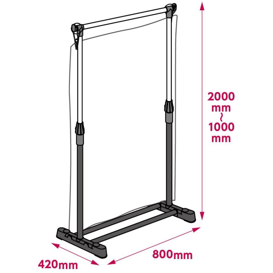 アーテック 間仕切りパーテーション台200 クリップ2個組付 #51358 オフィス用品 パーテーション | ブランド登録なし | 05