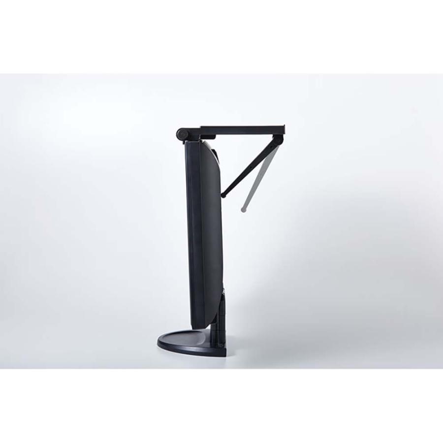 キングジム KINGJIM ライト付きディスプレイボ−ド クロ LDB-500クロ PC周辺機器 省スペース デスクボード ライト PCライト | KING JIM | 03