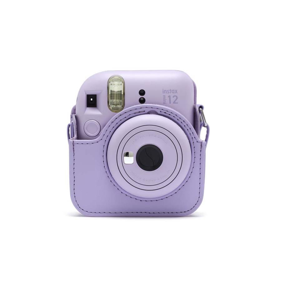 FUJIFILM＜富士フイルム＞ チェキ mini12用 カメラケース パープル instax カバー | チェキ | 01