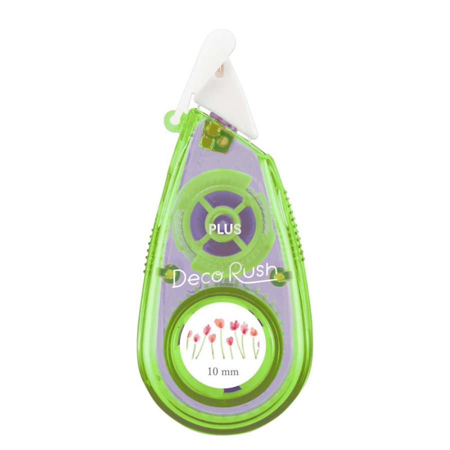 プラス PLUS デコレーションテープ デコラッシュ 太幅 10mm お花畑 DC-080-11 51-914 51914 | PLUS