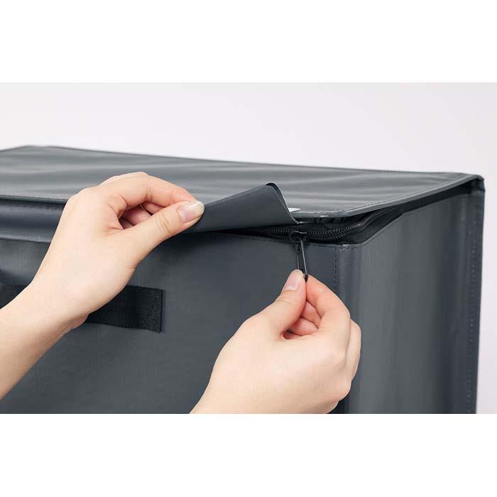 キングジム＜KING JIM＞ ゴミストレージボックス Sサイズ KSP5802クレ | KING JIM | 01