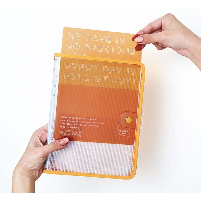 キングジム KINGJIM ファブラブ バインダー オレンジ FL5210オレ | KING JIM | 03