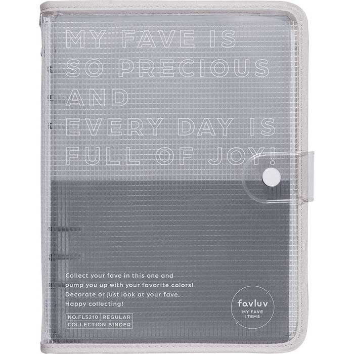 キングジム KINGJIM ファブラブ バインダー グレー FL5210クレ | KING JIM