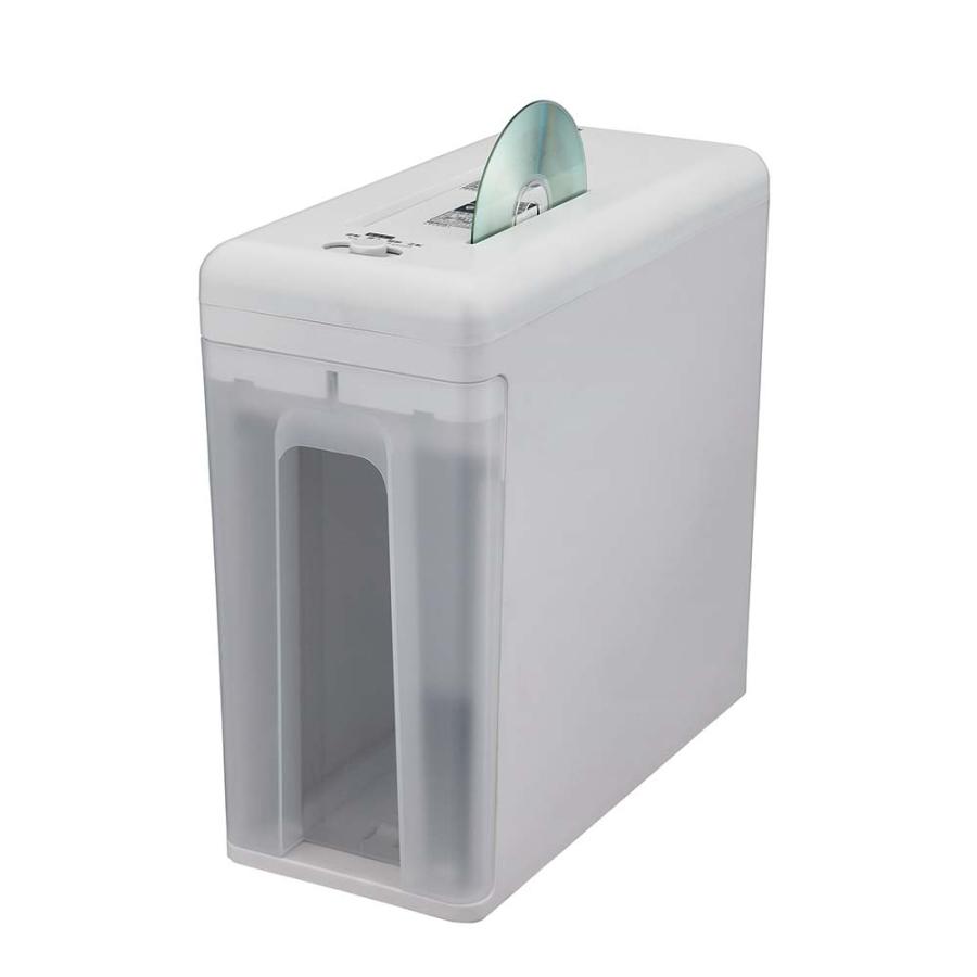 ナカバヤシ nakabayashi パーソナルシュレッダ ノイズレス スリム ホワイト NSE-NLM02LG 静か 静音 ノイズレス 事務所 | ナカバヤシ | 01