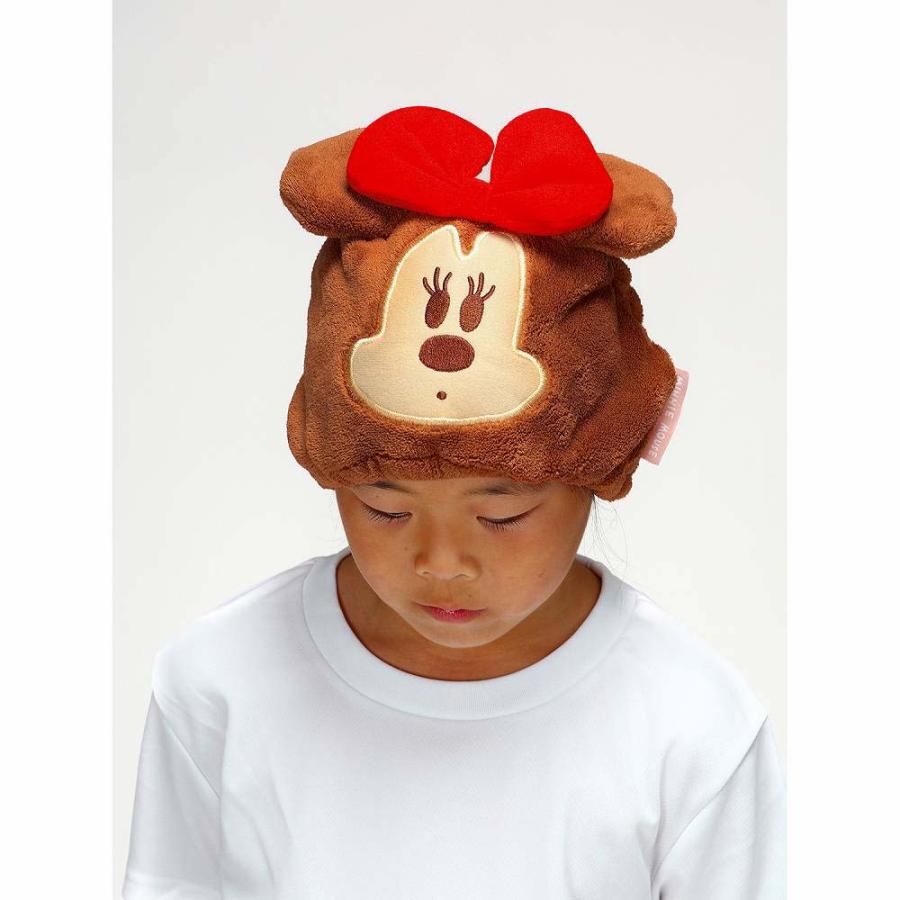 スケーター Skater 吸水速乾アニマルタオルキャップ ミニーマウス TOC11 タオルキャッププ お風呂 プール ディズニー | スケーター | 01