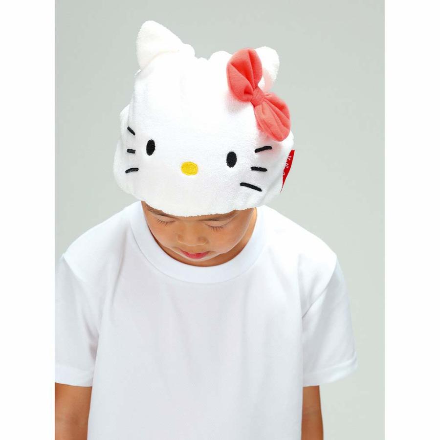 スケーター Skater 吸水速乾タオルキャップ ハローキティ TOC11 タオルキャップ お風呂 プール サンリオ | スケーター | 01