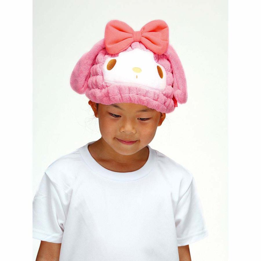 スケーター Skater 吸水速乾タオルキャップ マイメロディ TOC11 タオルキャップ お風呂 プール サンリオ | スケーター | 01