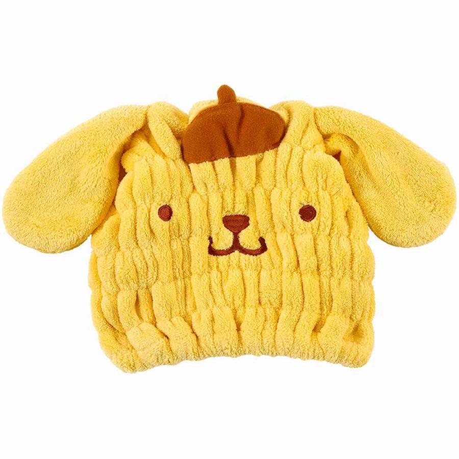 ポムポムプリン　バスタオル　黄色　ぬいぐるみ　キーホルダー　お風呂 ポムポムプリンバスタオル黄色ぬいぐるみキーホルダーお風呂