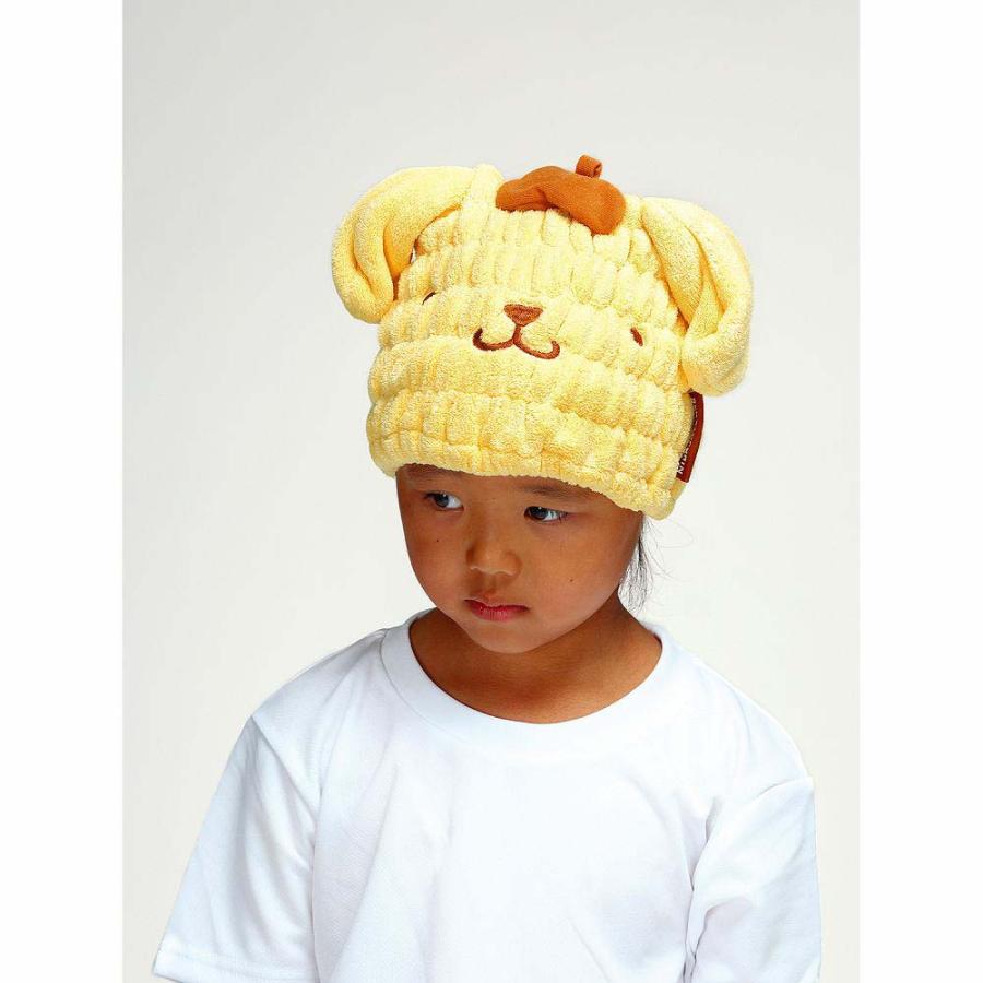 スケーター Skater 吸水速乾タオルキャップ ポムポムプリン TOC11 タオルキャップ お風呂 プール サンリオ | スケーター | 03