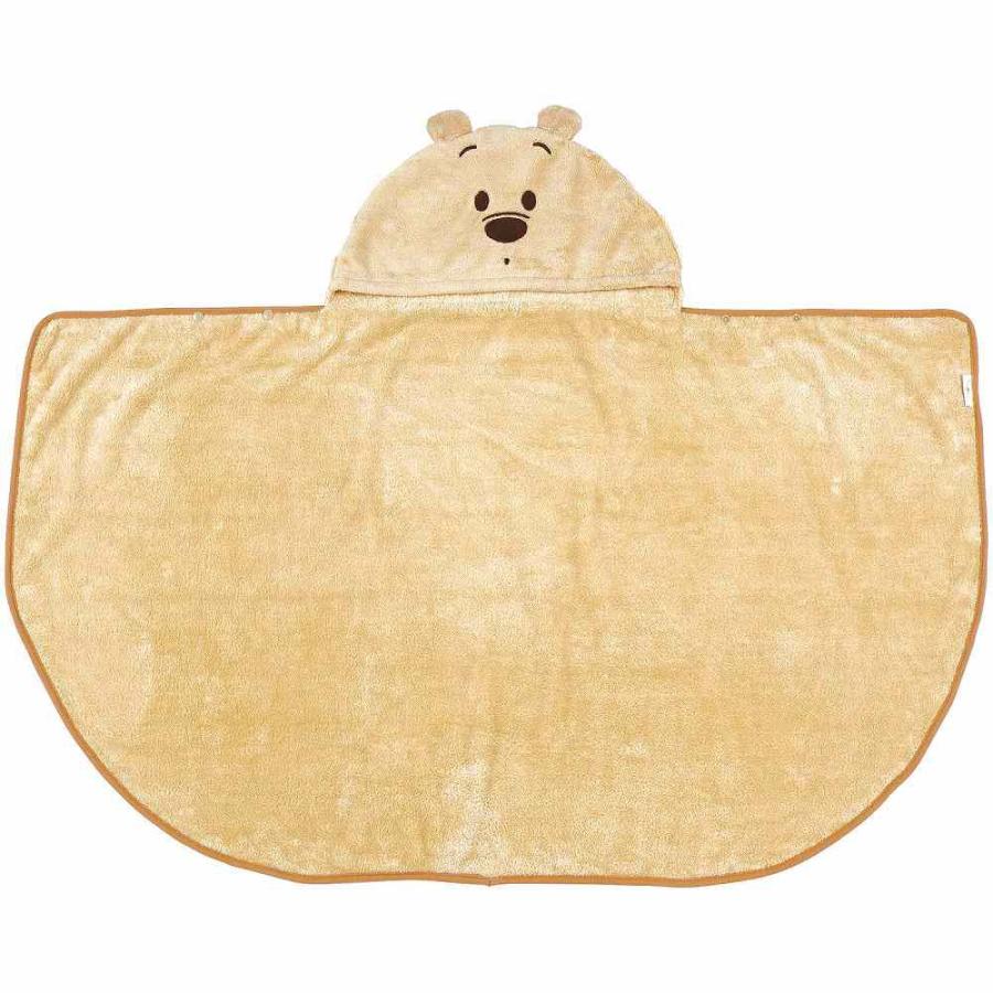 スケーター Skater 吸水速乾フード付きバスポンチョ くまのプーさん BPO1 ポンチョ タオル お風呂 プール ディズニー | スケーター | 03