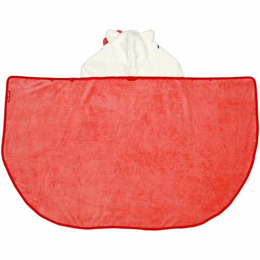 スケーター Skater 吸水速乾フード付きバスポンチョ ハローキティ BPO1 ポンチョ タオル お風呂 プール サンリオ | スケーター | 05