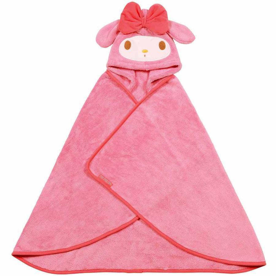 スケーター Skater 吸水速乾フード付きバスポンチョ マイメロディ BPO1 ポンチョ タオル お風呂 プール サンリオ | スケーター