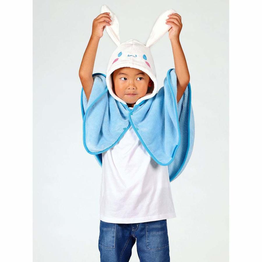 スケーター Skater 吸水速乾フード付きバスポンチョ シナモロール BPO1 ポンチョ タオル お風呂 プール サンリオ | スケーター | 01