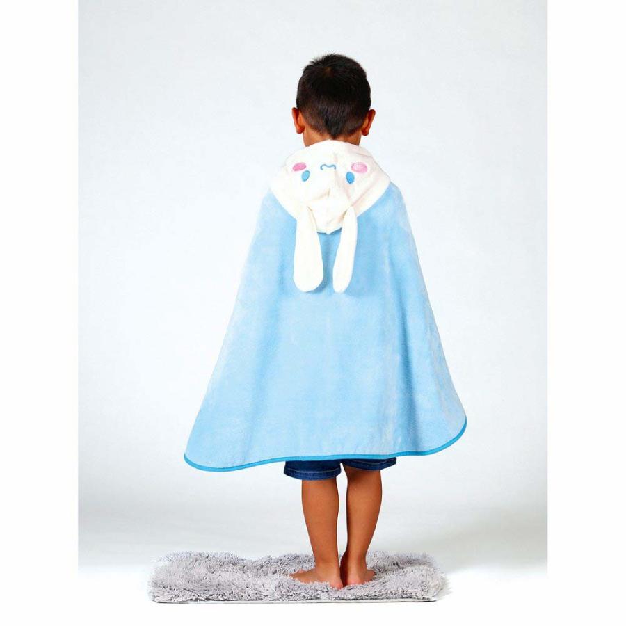 スケーター Skater 吸水速乾フード付きバスポンチョ シナモロール BPO1 ポンチョ タオル お風呂 プール サンリオ | スケーター | 03