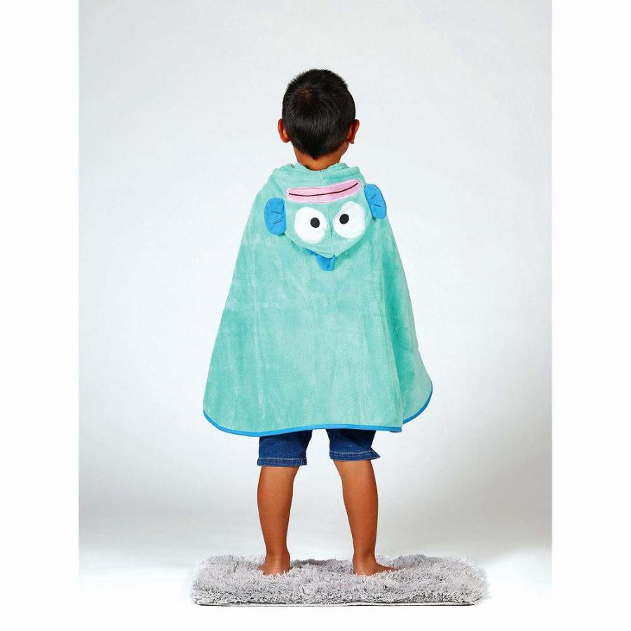 スケーター Skater 吸水速乾フード付きバスポンチョ はんぎょどん BPO1 ポンチョ タオル お風呂 プール サンリオ | スケーター | 03