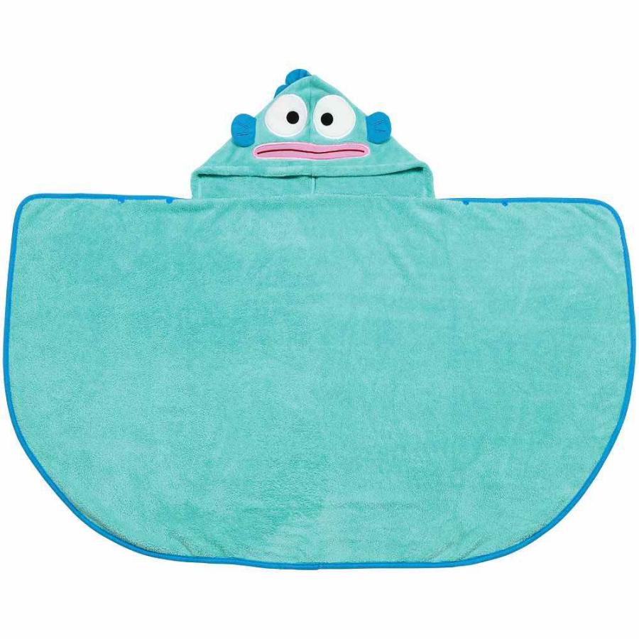 スケーター Skater 吸水速乾フード付きバスポンチョ はんぎょどん BPO1 ポンチョ タオル お風呂 プール サンリオ | スケーター | 04