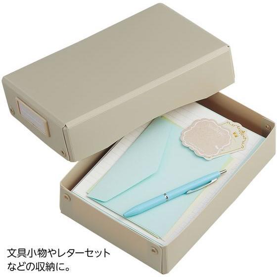 LIHIT LAB.＜リヒトラブ＞ Roomy デスクトレー A5 ベージュ A792-16 収納 小物入れ おしゃれ インテリア 仕分け 分類 | LIHIT LAB. | 01