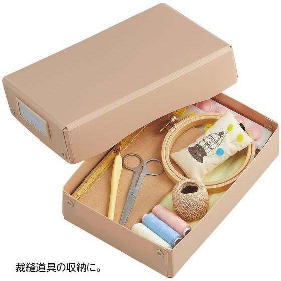 LIHIT LAB.＜リヒトラブ＞ Roomy デスクトレー A5 グレー A792-27 収納 小物入れ おしゃれ インテリア 仕分け 分類 | LIHIT LAB. | 03