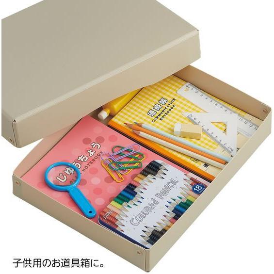 LIHIT LAB.＜リヒトラブ＞ Roomy デスクトレー A4ワイド グレー A793-27 収納 小物入れ おしゃれ インテリア 仕分け 分類 | LIHIT LAB. | 03