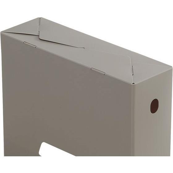 LIHIT LAB.＜リヒトラブ＞ Roomy ボックスファイル ＜ハイタイプ＞ A4 グレー F291-27 収納 書類入れ おしゃれ インテリア 仕分け 分類 | LIHIT LAB. | 06