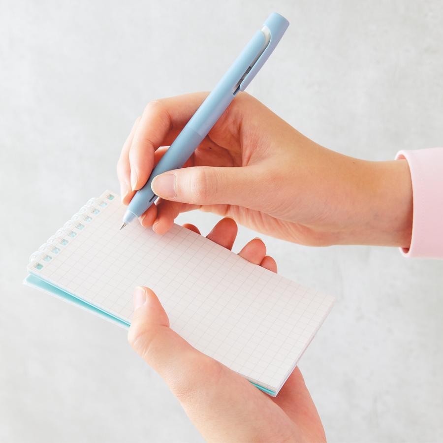 LIHIT LAB.＜リヒトラブ＞ スタンドメモ メモサイズ ライトグリーン N1766-19 ノート メモ帳 自立 コンパクト 横置 交換 | LIHIT LAB. | 06