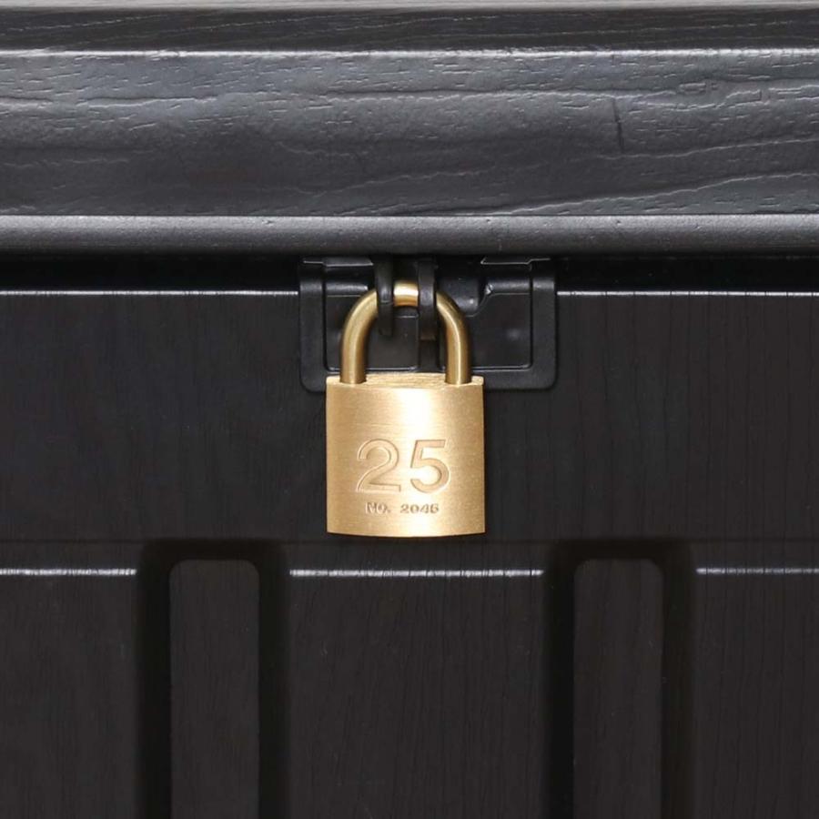 不二貿易 外置き可能 収納ボックス 76L 黒 ブラック 38050 | 不二貿易 | 02