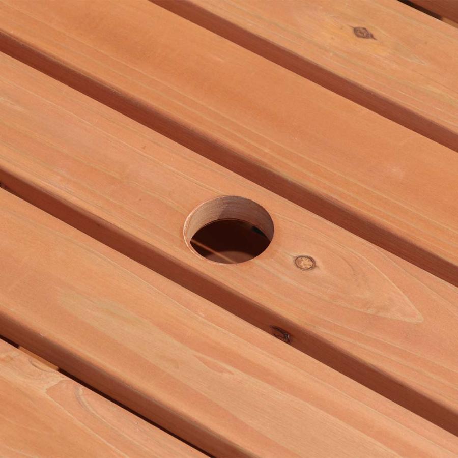 不二貿易 BBQテーブル&ベンチセット コンロスペース付き 軽量 ミニサイズ 16817 | 不二貿易 | 04