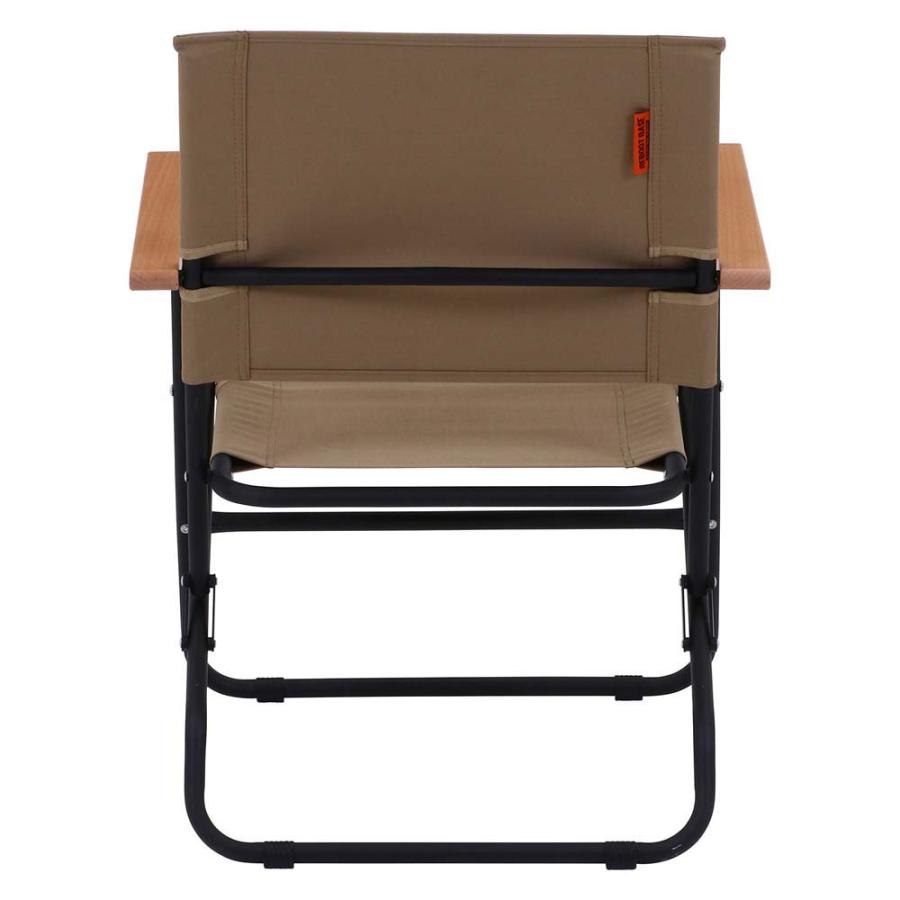不二貿易 木製アームレスト 折りたたみチェア ローバーチェア ロータイプ コヨーテ 85916 | 不二貿易 | 03