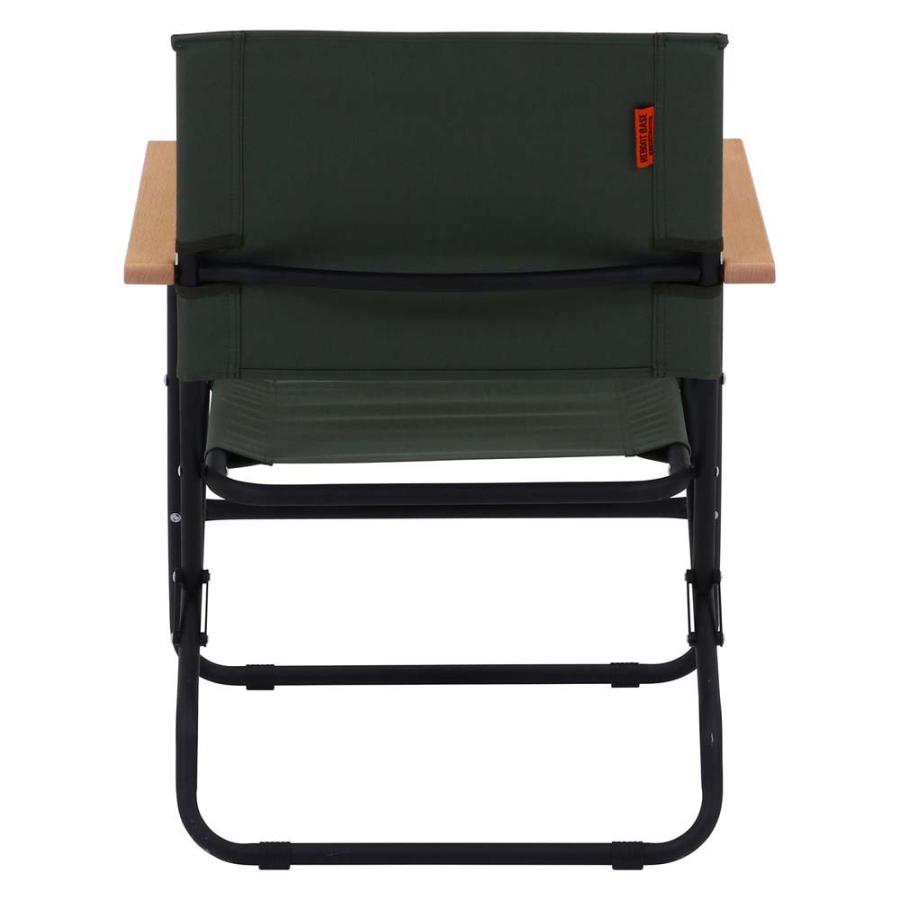不二貿易 木製アームレスト 折りたたみチェア ローバーチェア ロータイプ オリーブ 85918 | 不二貿易 | 03