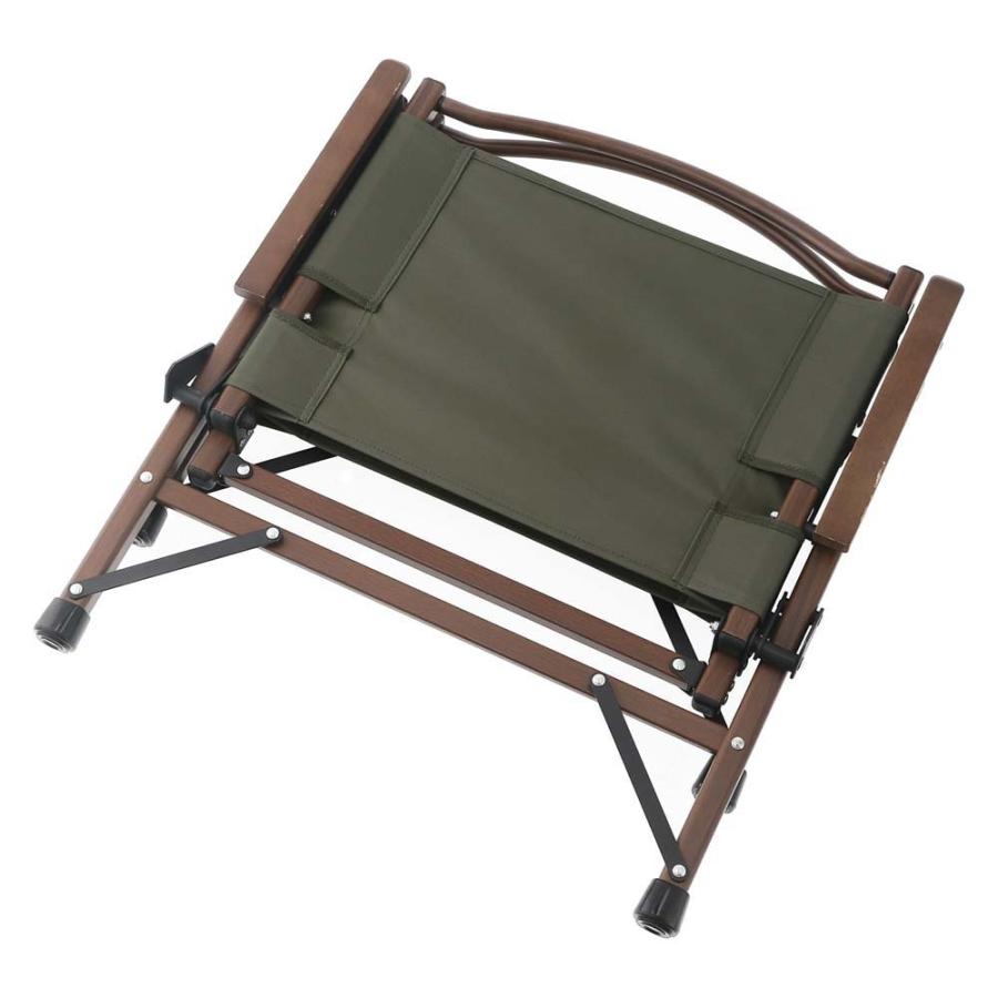 不二貿易 フォールディングチェア シュミット 折りたたみアウトドアチェア オリーブ 37982 | 不二貿易 | 04