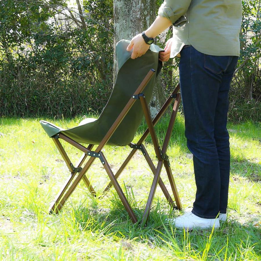 不二貿易 リラックスチェア ヘルムート オリーブ 37985 | 不二貿易 | 05