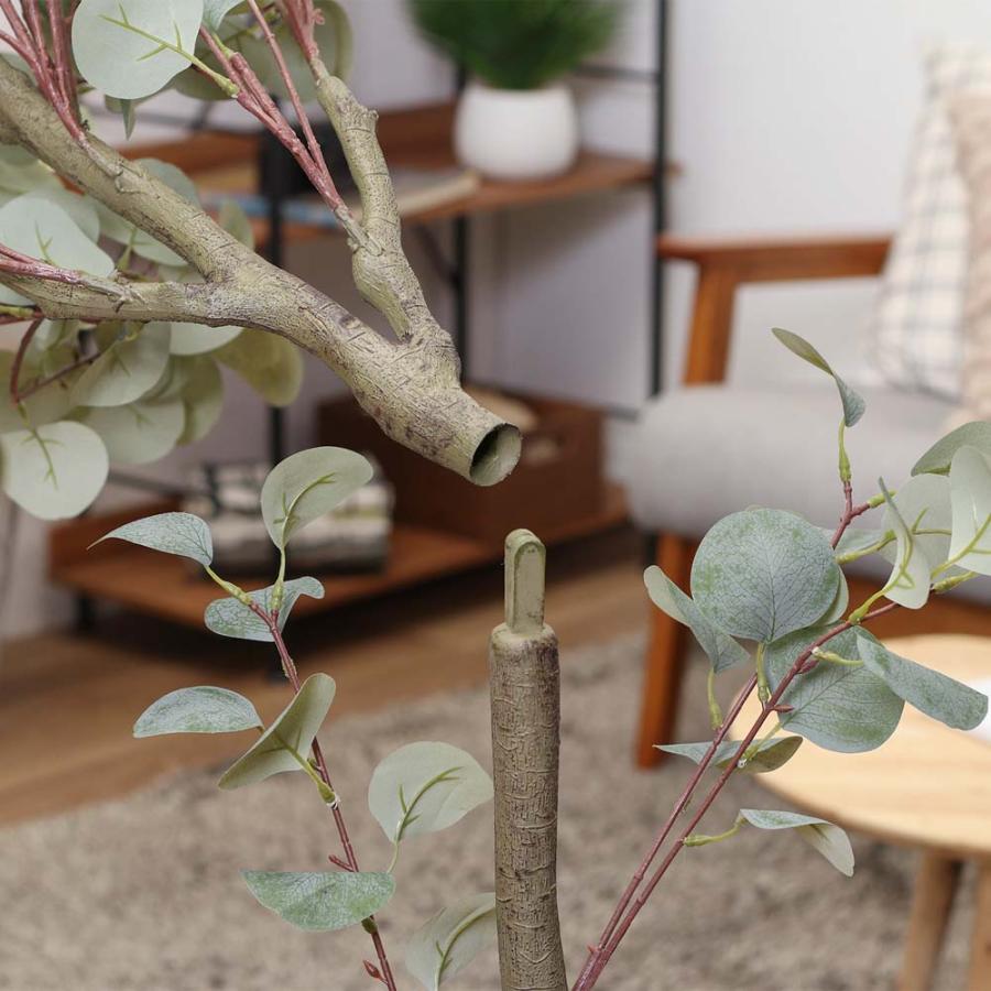 不二貿易 フェイクグリーン ユーカリ 150cm ジョイント グリーン 41120 | 不二貿易 | 01