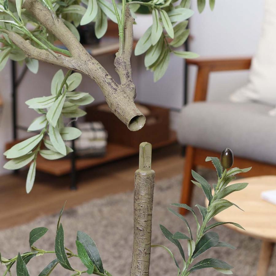 不二貿易 フェイクグリーン オリーブ 150cm ジョイント グリーン 41121 | 不二貿易 | 01