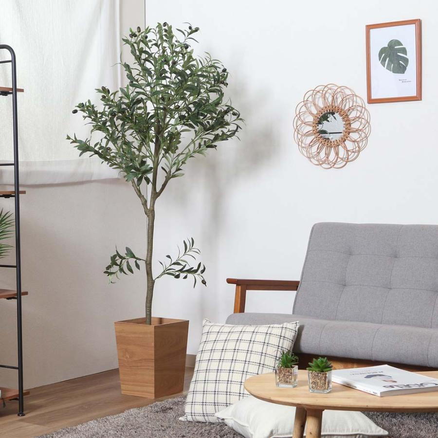 不二貿易 フェイクグリーン オリーブ 150cm ジョイント グリーン 41121 | 不二貿易 | 06