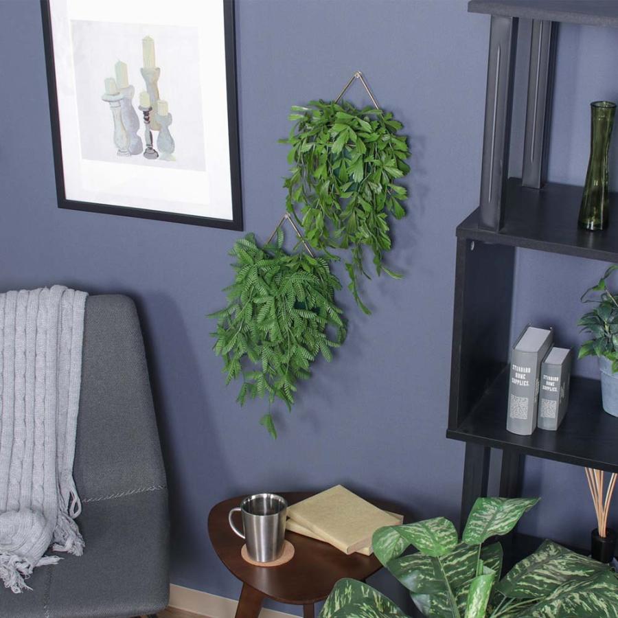 不二貿易 フェイクグリーン クジャクヤシ ハンギング 41124 | 不二貿易 | 03