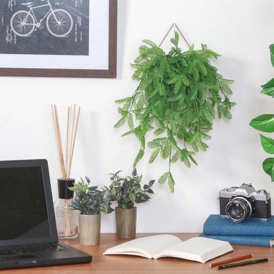 不二貿易 フェイクグリーン ミモザ ハンギング 41125 | 不二貿易 | 06