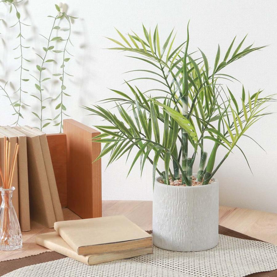 不二貿易 フェイクグリーン テーブルヤシ ペーパーポット グリーン 41130 | 不二貿易 | 04