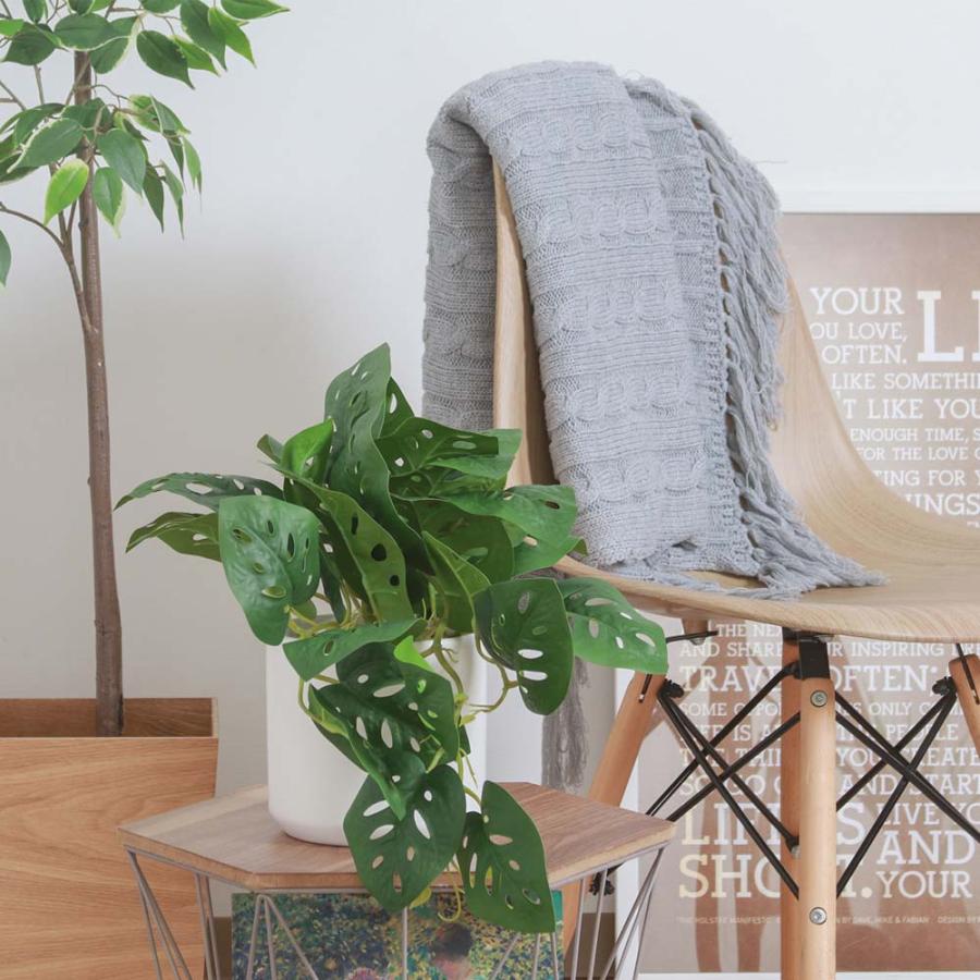 不二貿易 フェイクグリーン モンステラ セラミックポット グリーン 41139 | 不二貿易 | 06