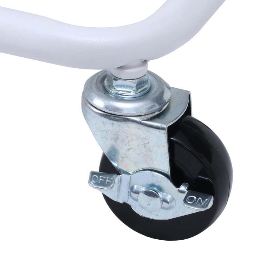 不二貿易 キッチンワゴン バスケット3段 スリム ホワイト 14716 | 不二貿易 | 04