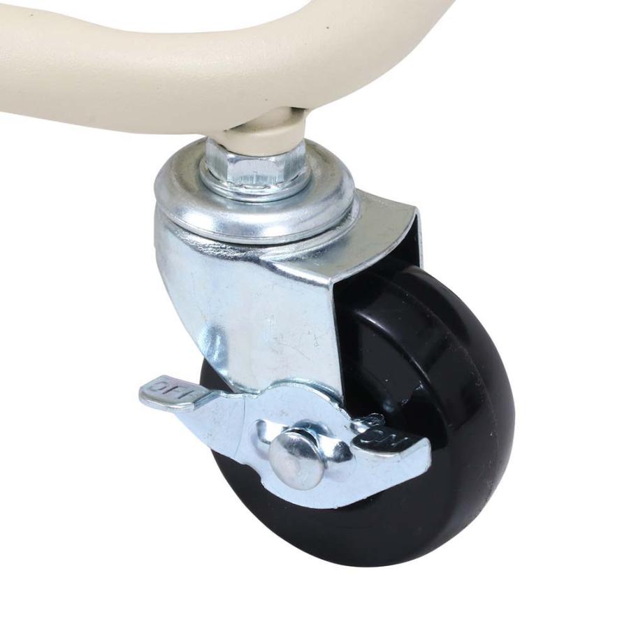 不二貿易 キッチンワゴン バスケット3段 スリム アイボリー 14717 | 不二貿易 | 04