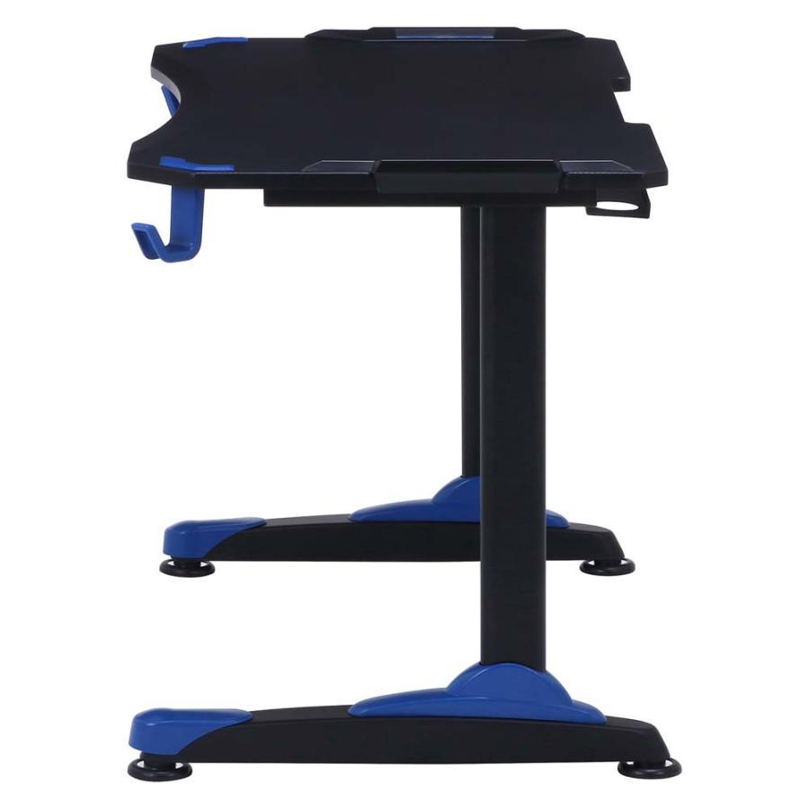 不二貿易 ゲーミングデスク XeNO(ゼノ) イージー01 ブルー 38131 | 不二貿易 | 02