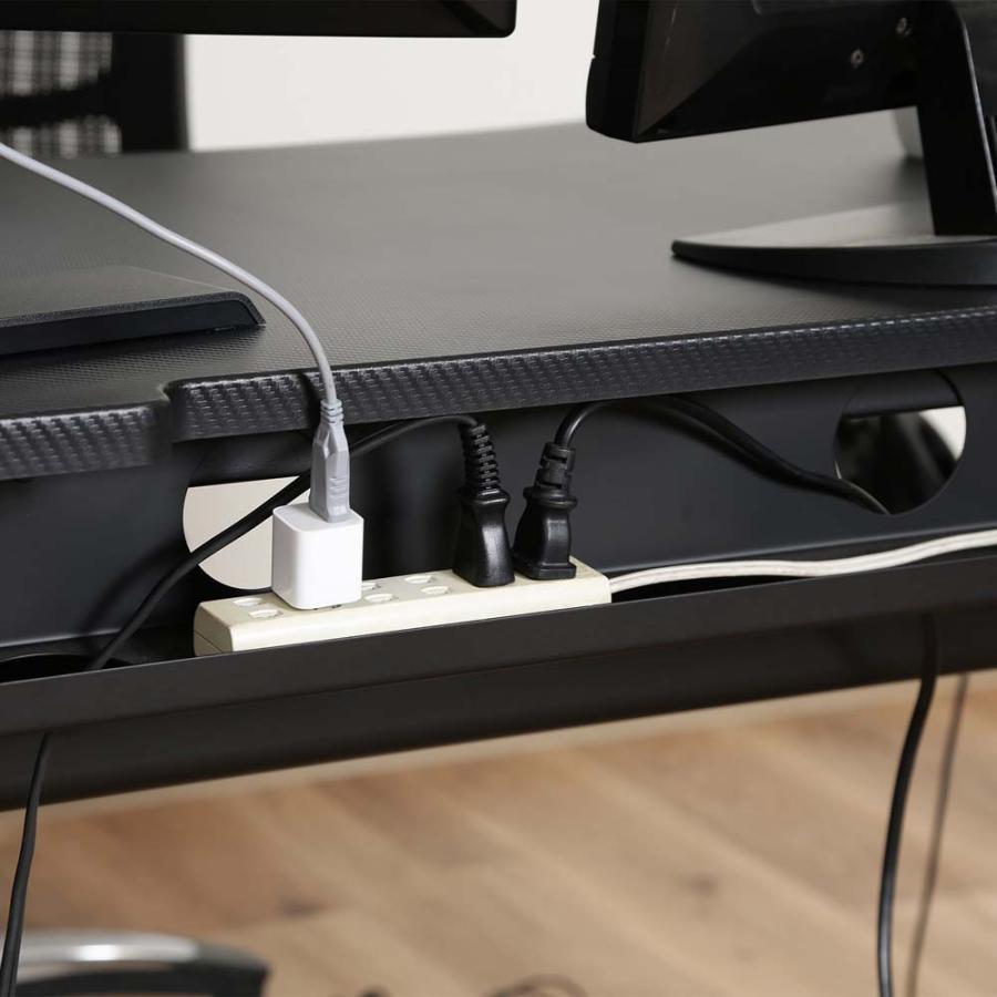 不二貿易 ゲーミングデスク XeNO(ゼノ) イージー01 ブルー 38131 | 不二貿易 | 05