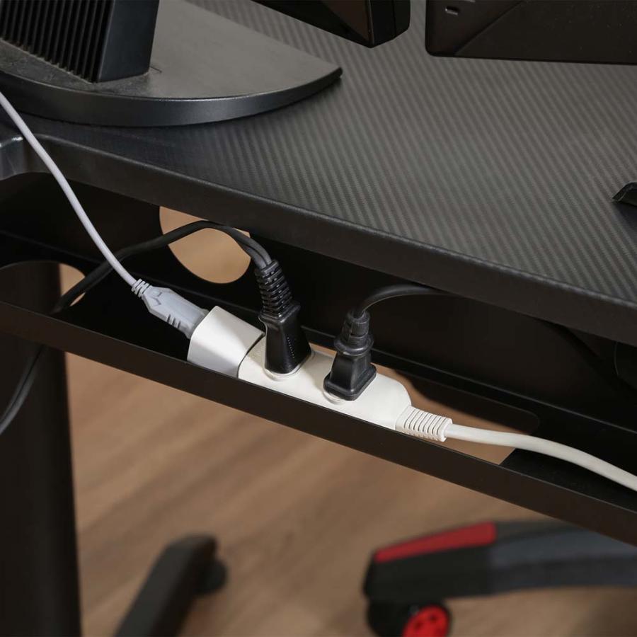 不二貿易 ゲーミングデスク XeNO(ゼノ) PRO-01 レッド 38138 | 不二貿易 | 05