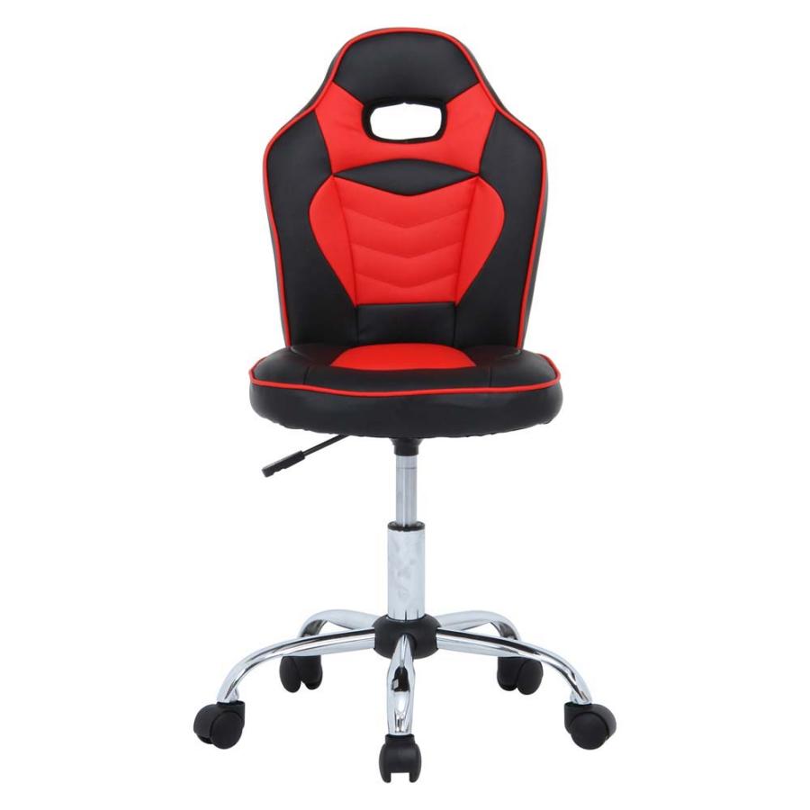 不二貿易 レーシングチェア キッズ用 レッド 60700 | 不二貿易 | 01