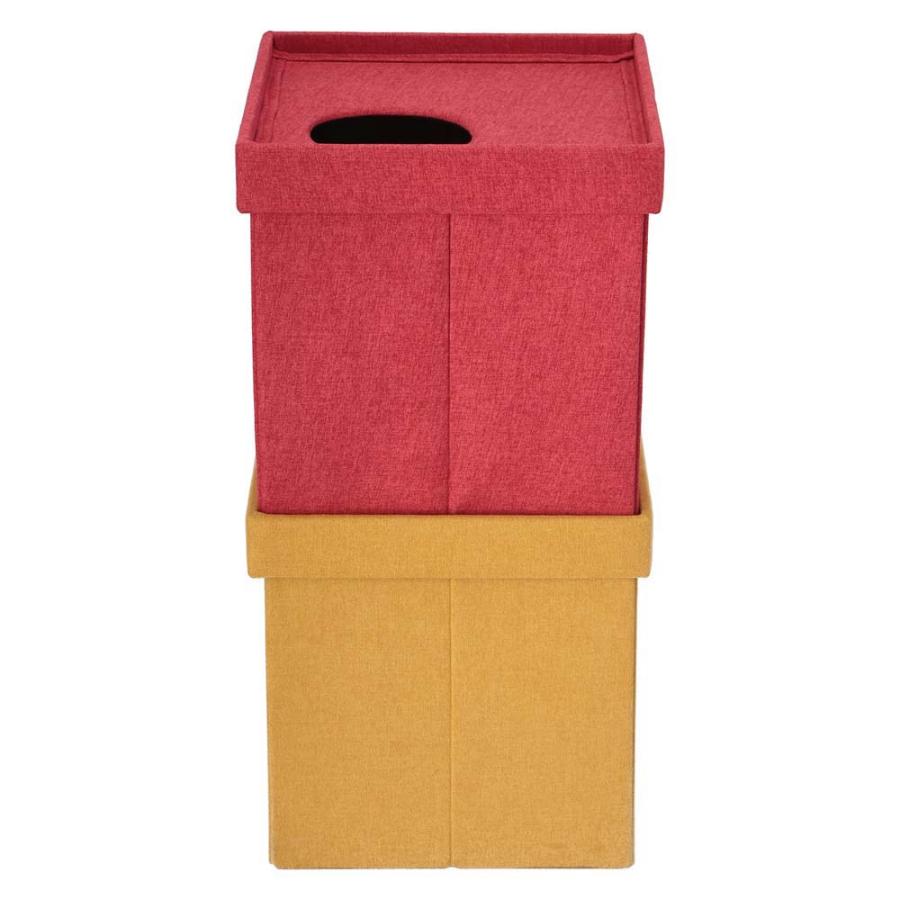 不二貿易 ペットハウスキューブ2段 レッド / イエロー 53711 | 不二貿易 | 02