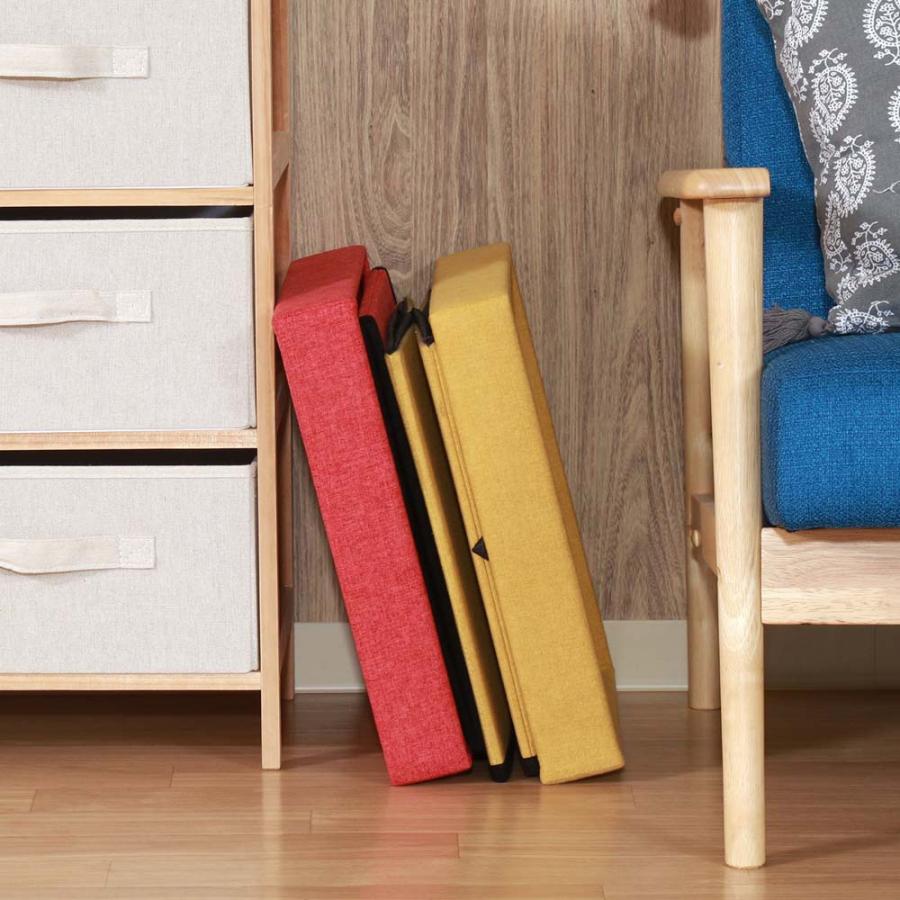 不二貿易 ペットハウスキューブ2段 レッド / イエロー 53711 | 不二貿易 | 04