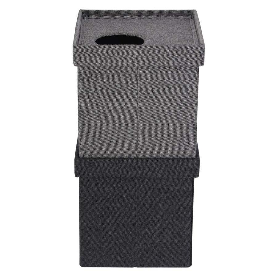 不二貿易 ペットハウスキューブ2段 グレー / ブラック 53713 | 不二貿易 | 02