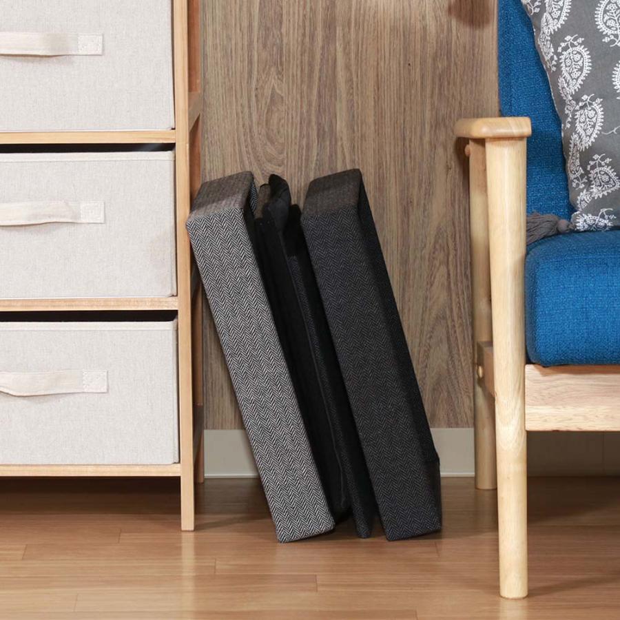 不二貿易 ペットハウスキューブ2段 グレー / ブラック 53713 | 不二貿易 | 04