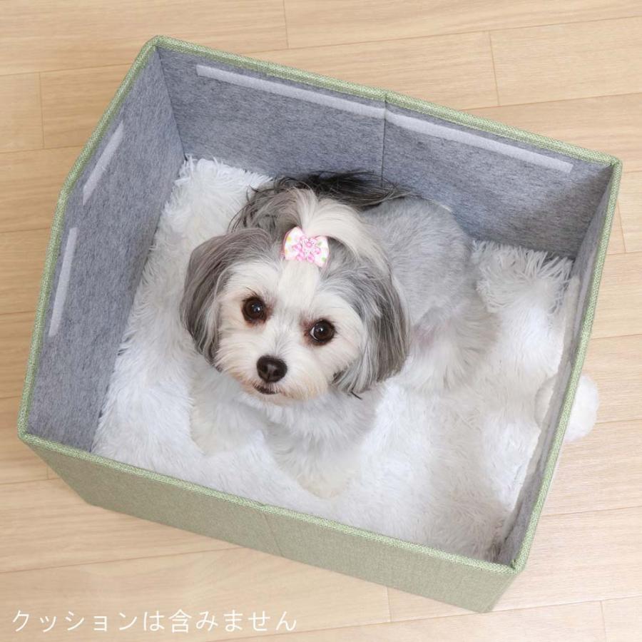 不二貿易 ペットハウス 三角屋根 Sサイズ グリーン 53715 | 不二貿易 | 05